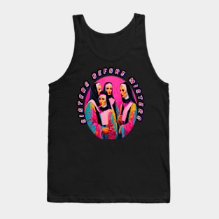 Sisters before misters, cool galentines girls,galantines, Tank Top